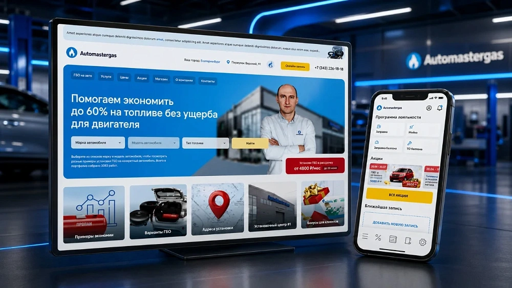 Кейс АвтоМастерГаз: поддержка с 2021-2022 и редизайны
