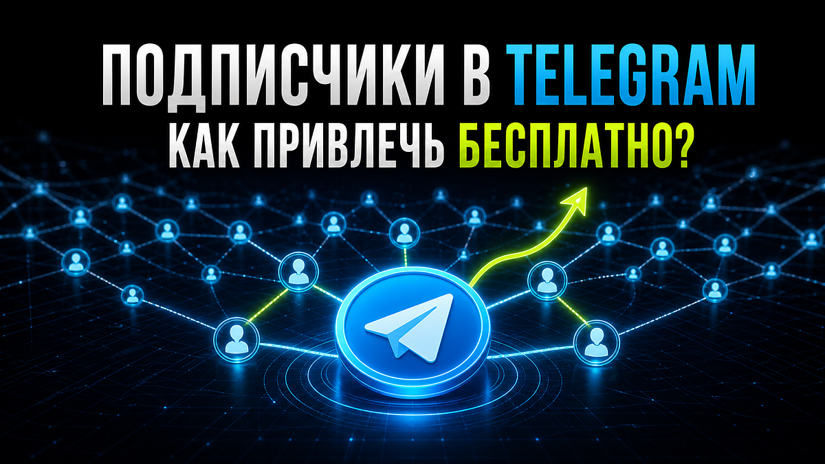 Бесплатные способы привлечь подписчиков в Telegram-канал в 2026 году