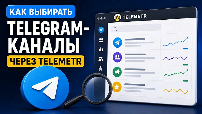 Как выбирать Telegram-каналы через Telemetr