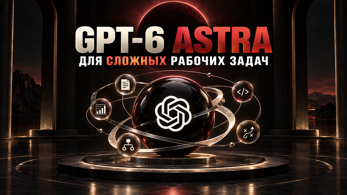 OpenAI представила GPT-6 Astra для сложных рабочих задач