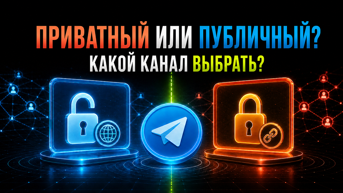Приватный или публичный Телеграм-канал